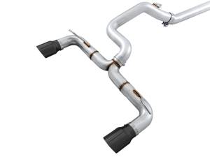 AWE Tuning Ford Focus RS Track Edition Cat-back Exhaust - Diamond Black Tips - 3020-33032