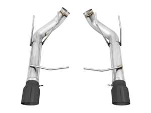 AWE Tuning - AWE Tuning S197 Mustang GT Axle-back Exhaust - Track Edition (Diamond Black Tips) - 3020-33044 - Image 2