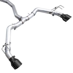 AWE Tuning - AWE Tuning 22+ Honda Civic Si/Acura Integra Track Edition Catback Exhaust - Dual Diamond Black Tips - 3020-33331 - Image 2