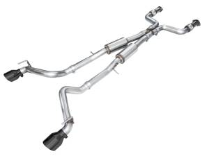 AWE 2023 Nissan Z RZ34 RWD Track Edition Catback Exhaust System w/ Diamond Black Tips - 3020-33400