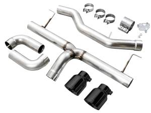 AWE Tuning - AWE 19-23 BMW 330i / 21-23 BMW 430i Base G2X Track Edition Axle Back Exhaust - Diamond Black - 3020-33429 - Image 4