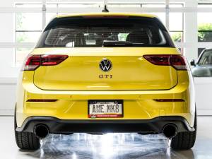 AWE Tuning - AWE 2022 VW GTI MK8  Track Edition Exhaust - Diamond Black Tips - 3020-33658 - Image 7