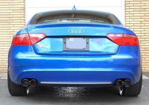 AWE Tuning - AWE Tuning Audi B8 S5 4.2L Track Edition Exhaust System - Polished Silver Tips - 3020-42014 - Image 2