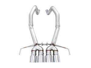 AWE Tuning - AWE Tuning 14-19 Chevy Corvette C7 Z06/ZR1 (w/o AFM) Track Edition Axle-Back Exhaust w/Chrome Tips - 3020-42073 - Image 5