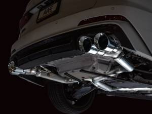 AWE Tuning - AWE Tuning 19-23 Audi C8 S6/S7 2.9T V6 AWD Track Edition Exhaust - Chrome Silver Tips - 3020-42101 - Image 7