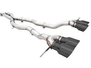 AWE Tuning - AWE Track Edition Catback Exhaust for BMW G8X M3/M4 - Diamond Black Tips - 3020-42482 - Image 3