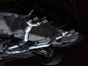 AWE Tuning - AWE Track Edition Catback Exhaust for BMW G8X M3/M4 - Diamond Black Tips - 3020-42482 - Image 12