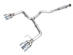 AWE Tuning 2022+ VB Subaru WRX Track Edition Exhaust - Chrome Silver Tips - 3020-42979