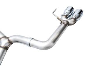 AWE Tuning - AWE Tuning 2022+ VB Subaru WRX Track Edition Exhaust - Chrome Silver Tips - 3020-42979 - Image 4