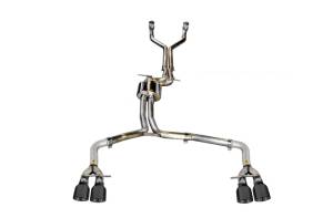 AWE Tuning Audi C7 / C7.5 S6 4.0T Track Edition Exhaust - Diamond Black Tips - 3020-43050