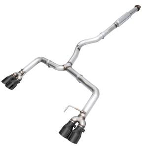 AWE Tuning Subaru WRX/STI VA/GV Sedan Track Edition Exhaust - Diamond Black Tips (102mm) - 3020-43066