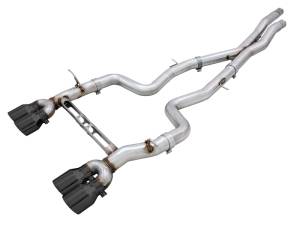 AWE Tuning BMW F8X M3/M4 Track Edition Catback Exhaust - Diamond Black Tips - 3020-43087