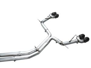 AWE Tuning - AWE Tuning 19-23 Audi C8 S6/S7 2.9T V6 AWD Track Edition Exhaust - Diamond Black Tips - 3020-43109 - Image 3