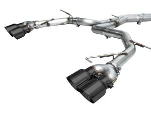 AWE Tuning - AWE Tuning 19-23 Audi C8 S6/S7 2.9T V6 AWD Track Edition Exhaust - Diamond Black Tips - 3020-43109 - Image 5