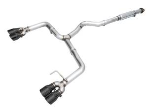 AWE Tuning 2022+ VB Subaru WRX Track Edition Exhaust - Diamond Black Tips - 3020-43979