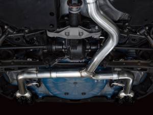 AWE Tuning - AWE Tuning 2022+ VB Subaru WRX Track Edition Exhaust - Diamond Black Tips - 3020-43979 - Image 7