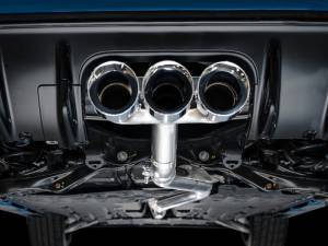 AWE Tuning - AWE Tuning 2023 Honda Civic Type R FL5 Track Edition Exhaust w/ Triple Chrome Silver Tips - 3020-52287 - Image 18