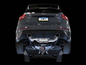 AWE Tuning - AWE Tuning Ford Focus RS SwitchPath Cat-back Exhaust - Chrome Silver Tips - 3025-32024 - Image 5