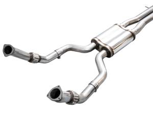 AWE Tuning - AWE Tuning 21-23 Audi C8 RS6/RS7 SwitchPath Cat-back Exhaust - Diamond Black Tips - 3025-33776 - Image 2