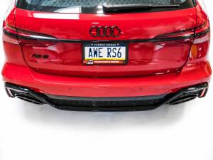 AWE Tuning - AWE Tuning 21-23 Audi C8 RS6/RS7 SwitchPath Cat-back Exhaust - Diamond Black Tips - 3025-33776 - Image 22