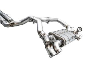 AWE Tuning - AWE 21+ Wrangler 392 Switchpath Cat-Back Exhaust- Quad BashGuards - 3025-41392 - Image 2