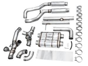 AWE Tuning - AWE 21+ Wrangler 392 Switchpath Cat-Back Exhaust- Quad BashGuards - 3025-41392 - Image 7