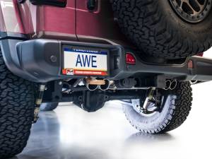 AWE Tuning - AWE 21+ Wrangler 392 Switchpath Cat-Back Exhaust- Quad BashGuards - 3025-41392 - Image 19