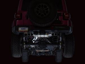 AWE Tuning - AWE 21+ Wrangler 392 Switchpath Cat-Back Exhaust- Quad BashGuards - 3025-41392 - Image 20