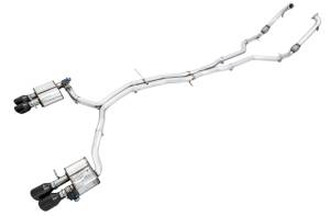 AWE Tuning Audi B9 S5 Coupe SwitchPath Exhaust w/ Diamond Black Tips (90mm) - 3025-43040