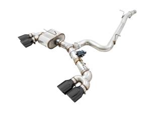 AWE Tuning MK7.5 Golf R SwitchPath Exhaust w/Diamond Black Tips 102mm - 3025-43070