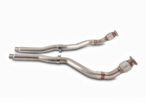 AWE Tuning Audi 8R 3.0T Non-Resonated Downpipes for Q5 / SQ5 - 3220-11016