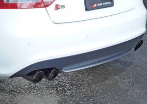 AWE Tuning - AWE Tuning B8 / B8.5 S5 Sportback Touring Edition Exhaust - Resonated - Chrome Silver Tips - 3415-42012 - Image 2