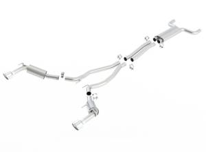 Borla - Borla 14-15 Chevy Camaro SS / ZL1 SS Single Catback Exhaust System w/ Single Rear Exit - 1014036 - Image 2