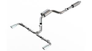 Borla 20-22 GOLF VIII GTI 2.0L I4 W/OPF DSG/MT TOURING ECE-R59 APPROVED CAT-BACK EXHAUST - 1014052