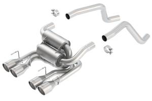 Borla - Borla 05-08 Corvette Convertible/Coupe 6.0L/6.2L 8cyl SS S-Type Exhaust (REAR SECTION ONLY) - 11744 - Image 2