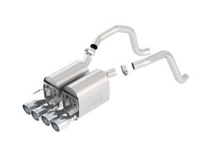 Borla 05-08 Chevrolet Corvette Coupe/Conv 6.0L/6.2L 8cyl Aggressive ATAK Exhaust (rear section only) - 11816