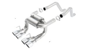 Borla - Borla 06-12 Chevrolet Corvette Z06/ZR1 6.2L/7.0L 8cyl Aggressive ATAK Exhaust (rear section only) - 11822 - Image 2