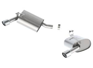 Borla 14-15 Chevy Camaro 3.6L V6 RWD Single Split Rr Exit Touring Exhaust (rear section only) - 11845