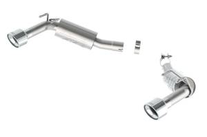 Borla - Borla 14-15 Camaro SS 6.2L V8 RWD Single Split Rr Exit ATAK Exhaust (rear section only) - 11851 - Image 2