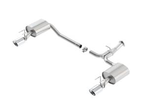 Borla 13-15 Honda Accord Coupe 3.5L FWD SS Rear Section Single Split Rear Exit Touring Exhaust - 11853