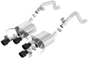 Borla - Borla 14-18 C7 Corvette Stingray Axle-Back ATAK Exhaust 2.75in To Muffler Dual 2.75in Out 4.25in Tip - 11856CB - Image 2