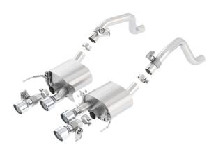 Borla 2014 Chevrolet Corvette C7 6.2L 8cyl S Type Exhaust w/ NPP Dual Mode (rear section only) - 11874