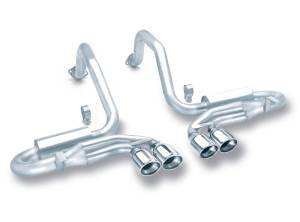 Borla 97-04 Corvette Coupe/Conv/Hatchback 5.7L 8cyl 4spd/6spd RWD Classic S-Typein Cat-Back Exhaust - 140039