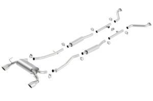 Borla - Borla 03-08 350Z True Dual Cat-Back Exhaust 2BOXES - 140045 - Image 2