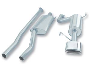 Borla - Borla 06-14 Honda Ridgeline 3.5L 6cyl 5spd AWD SS Catback Exhaust - 140195 - Image 1