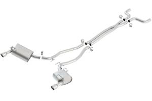 Borla - Borla 10-13 Camaro 3.6L V6 (except 2013 RS) Touring Catback Exhaust - 140282 - Image 2