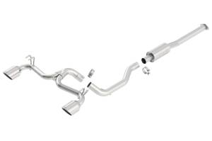 Borla - Borla 08-14 Mitsubishi EVO X Catback Exhaust - 140285 - Image 2