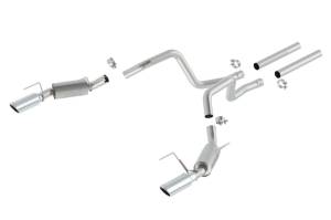 Borla - Borla 2010 Mustang GT 4.6L V8 ATAK Catback Exhaust - 140329 - Image 2