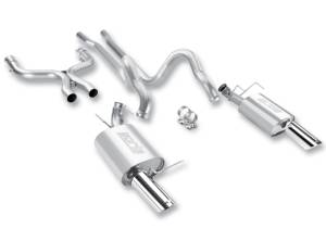 Borla 2011-2012 Mustang GT 5.0L 8cyl 6spd RWD Agressive ATAK Catback Exhaust - 140372