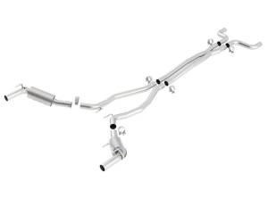 Borla 10-13 Chevy Camaro SS 6.2L V8 ATAK Catback Exhaust Incl. X Pipe works w/GFX Package - 140378